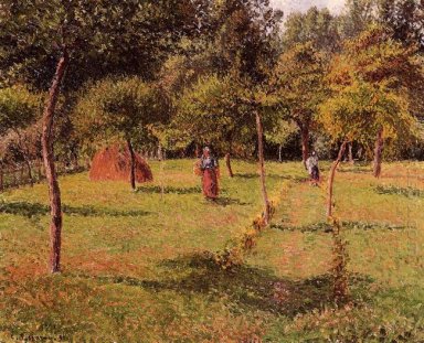 Campo chiuso a eragny 1896