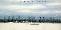 Snow - pittura cinese