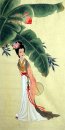 Beautiful lady - Chinese Painting