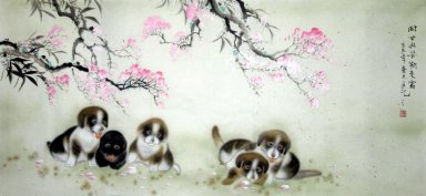 Chien - Peinture chinoise