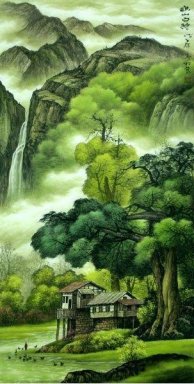 Arbres - Peinture chinoise