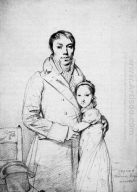 Charles Hayard Und Seine Tochter Marguerite