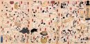 Cats Suggested As The Fifty Three Stations Of The Tokaido