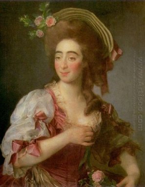 Portrait of Anna Davia (D\'Avia) Bernucci