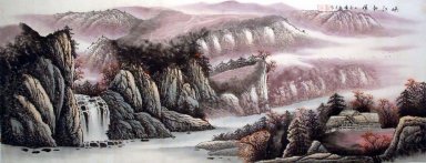 Montagne et de l\'eau - peinture chinoise