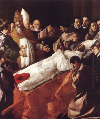 La muerte de San Bonaventura 1629