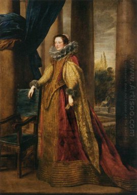 Retrato de uma senhora nobre genovês 1627