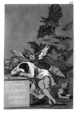 Der Schlaf der Vernunft gebiert Ungeheuer 1799