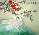 Birds & Flower - Pintura Chinesa