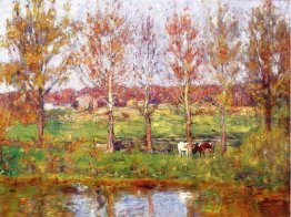 Cows by the Stream