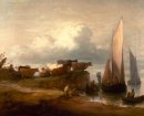 Sebuah Coastal Landscape 1782