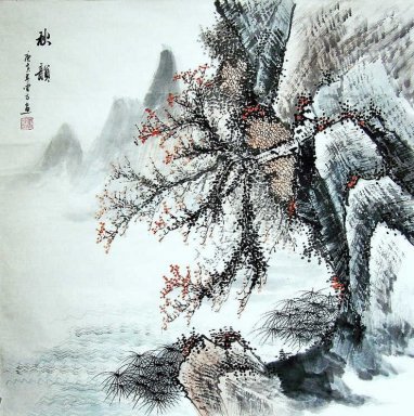 Automne - Peinture chinoise