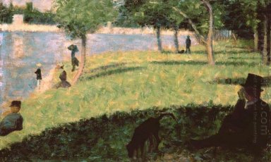 Étude pour La Grande Jatte 1885