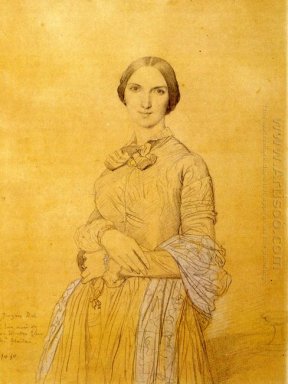 Madame Hippolyte Flandrin Born Aimée Caroline Ancelot