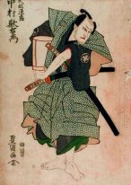 Utaemon Nakamura III genzo Takebe par Toyokuni Utagawa I
