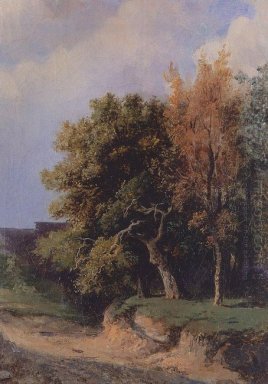 paisagem com a estrada 1855