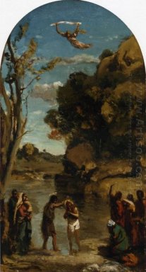 O baptismo de Cristo Study 1845