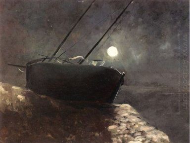 Boot In Het maanlicht