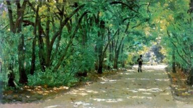Alley In The Park Kachanovka 1880
