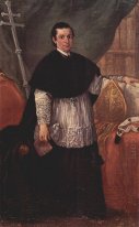 Retrato do Bishop Benedetto Ganassoni 1774