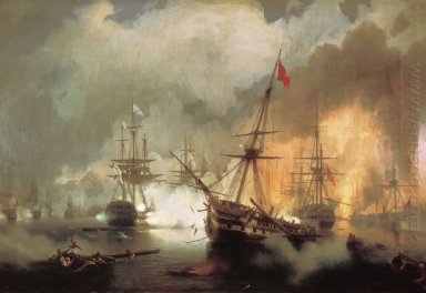 La batalla de Navarino 1846
