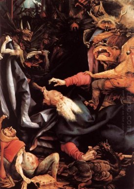 La tentación de St Anthony Detalle 1515