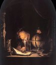 Astronomer by Candlelight