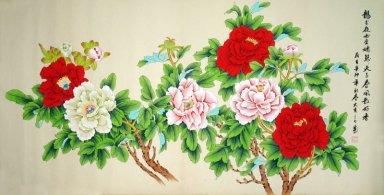 Peony-Beautye - Pittura cinese