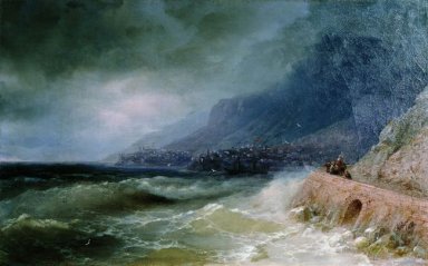 Surf Proche Côte de Crimée 1880