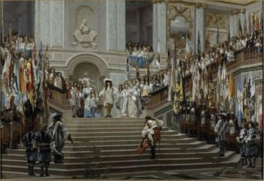 Reception of Le Grand Condé at Versailles