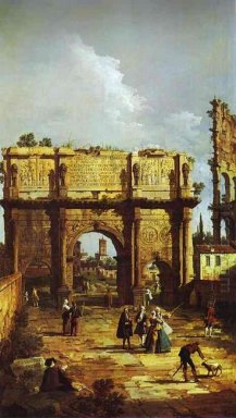 L\'Arco di Costantino 1742