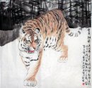 Tiger - Lukisan Cina