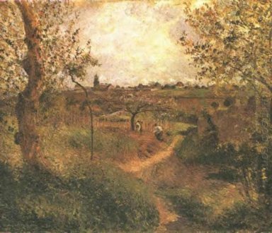 Een pad door de velden 1879