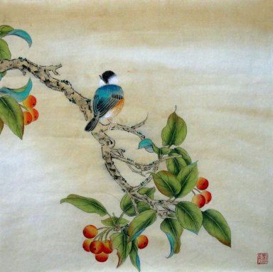 Oiseaux - Peinture chinoise