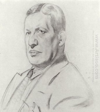 Portret van Nikolaj Monakhov 1926