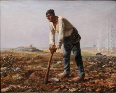 L\'uomo con la zappa 1862