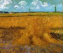 Wheatfield With Sheaves 1888