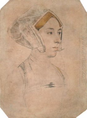 Porträt einer Dame angenommen, dass Anne Boleyn
