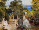 Um jardim em Corfu 1909