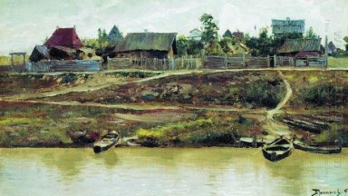 A Settlement Near Volga 1897