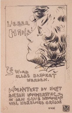 Kopf des Mädchens 1896