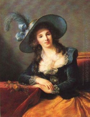 Porträtt av Antoinette Elisabeth Marie d\'Aguesseau, grevinna av