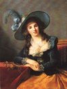 Retrato de Elisabeth Marie Antonieta d'' Aguesseau, condesa de