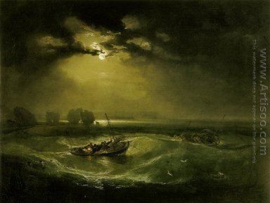 Pescadores en el mar (o el pedazo de mar Cholmeley)