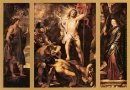 La resurrección de Cristo (panel central) c. 1611-1612