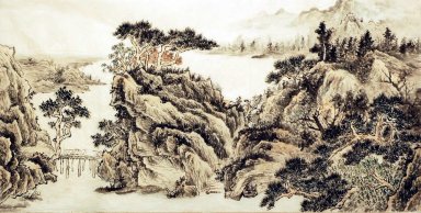 Montagne et de l\'eau - peinture chinoise