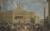 Lotterie im Palazzo Montecitorio