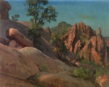 paysage étude Owens Valley Californie 1872