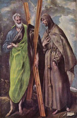 Святого Андрея И святой Франциск 1604
