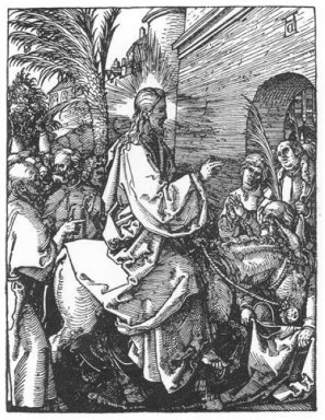 christus s Einzug in Jerusalem 1511